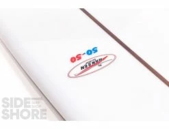 50-50 - Clear + Volan - 9'4 X 22 3/4" X 3 1/4" - Single - US Box 28 50-50 - Clear + Volan - 9'4 X 22 3/4" X 3 1/4" - Single - US Box -Side-Shore Soldes Magasin 50 50 clear volan 94 x 22 34 x 3 14 single us box hansen surfboards 6