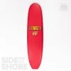 50-50 Mini - Red Tint - 7'6 X 22 1/4" X 2 3/8" - Single - US Box -Side-Shore Soldes Magasin 50 50 mini red tint 76 x 22 14 x 2 38 single us box hansen surfboards