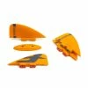 F-One Ailerons Unibox X4 - Mango | Accessoires Planches de Kitesurf -Side-Shore Soldes Magasin ailerons unibox x4 mango fone