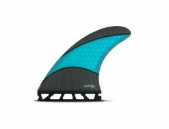 AM1 Techflex - Blue / Cyan - Thruster - M -Side-Shore Soldes Magasin am1 techflex blue cyan thruster m futures 3