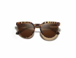 Lunettes de Soleil Bake II Tortoise Brown POLARISÉES - Style et Protection -Side-Shore Soldes Magasin bake ii tortoise brown polarized moken vision 1