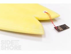 Big Fish - Yellow - 7'2 X 21 1/4" X 2 3/4" - 47 L - Futures - Twin -Side-Shore Soldes Magasin big fish yellow 72 x 21 14 x 2 34 47 l futures twin indio 15