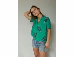 Brixton Bunker Paradise SS Woven -Side-Shore Soldes Magasin bunker paradise ss woven brixton 2