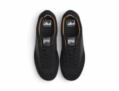 CM001 Chaussures Homme en Suède et Cuir Noir - Style et Confort -Side-Shore Soldes Magasin cm001 suede leather lo black black last resort ab 2