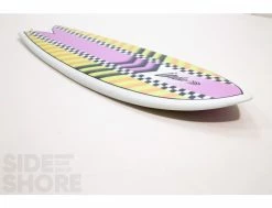 DAB - Fish - 80's - 5'5 X 20 7/8" X 2 1/2" - 33.5 L - Futures - Twin -Side-Shore Soldes Magasin dab fish 80s 55 x 20 78 x 2 12 335 l futures twin indio 3