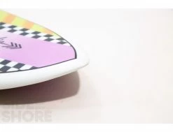 DAB - Fish - 80's - 5'5 X 20 7/8" X 2 1/2" - 33.5 L - Futures - Twin -Side-Shore Soldes Magasin dab fish 80s 55 x 20 78 x 2 12 335 l futures twin indio 5