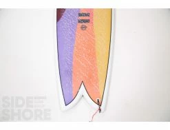 Planche de Surf DAB Fish - 5'9 x 21 1/8" x 2 9/16" - 37.6 L - Futures - Twin -Side-Shore Soldes Magasin dab fish india 59 x 21 18 x 2 916 376 l futures twin indio 10