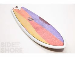 Planche de Surf DAB Fish - 5'9 x 21 1/8" x 2 9/16" - 37.6 L - Futures - Twin -Side-Shore Soldes Magasin dab fish india 59 x 21 18 x 2 916 376 l futures twin indio 2