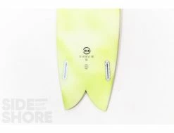 DAB - Fish - Yellow - 5'5 X 20 7/8" X 2 1/2" - 33.5 L - Futures - Twin -Side-Shore Soldes Magasin dab fish yellow 55 x 20 78 x 2 12 335 l futures twin indio 16