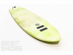 DAB - Fish - Yellow - 5'5 X 20 7/8" X 2 1/2" - 33.5 L - Futures - Twin -Side-Shore Soldes Magasin dab fish yellow 55 x 20 78 x 2 12 335 l futures twin indio 2