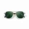 Lunettes de Soleil Dude Crystal Tortoise Green POLARISÉES - Accessoires Lifestyle -Side-Shore Soldes Magasin dude crystal tortoise green polarized moken vision
