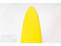 Egg Not - Mid - 7'4" X 21.50" X 2.78" - 49 L - Single US Box + Quad - Jaune -Side-Shore Soldes Magasin egg not mid 74 x 2150 x 278 49 l single us box quad al merrick 11