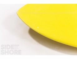 Egg Not - Mid - 7'4" X 21.50" X 2.78" - 49 L - Single US Box + Quad - Jaune -Side-Shore Soldes Magasin egg not mid 74 x 2150 x 278 49 l single us box quad al merrick 13