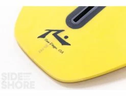 Egg Not - Mid - 7'4" X 21.50" X 2.78" - 49 L - Single US Box + Quad - Jaune -Side-Shore Soldes Magasin egg not mid 74 x 2150 x 278 49 l single us box quad al merrick 17