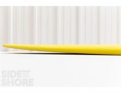 Egg Not - Mid - 7'4" X 21.50" X 2.78" - 49 L - Single US Box + Quad - Jaune -Side-Shore Soldes Magasin egg not mid 74 x 2150 x 278 49 l single us box quad al merrick 6