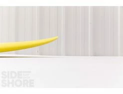 Egg Not - Mid - 7'4" X 21.50" X 2.78" - 49 L - Single US Box + Quad - Jaune -Side-Shore Soldes Magasin egg not mid 74 x 2150 x 278 49 l single us box quad al merrick 8