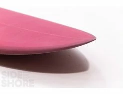 Egg Not - Mid - 7'4" X 21.50" X 2.78" - 49 L - Single US Box + Quad - Red -Side-Shore Soldes Magasin egg not mid 74 x 2150 x 278 49 l single us box quad red rusty surfboards 4