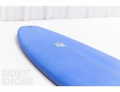 Egg Not - Mid - 7'6" X 21.75" X 2.80" - 51 L - Single US Box + Quad - Blue -Side-Shore Soldes Magasin egg not mid 76 x 2175 x 280 51 l single us box quad red rusty surfboards 4