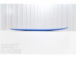 Egg Not - Mid - 7'6" X 21.75" X 2.80" - 51 L - Single US Box + Quad - Blue -Side-Shore Soldes Magasin egg not mid 76 x 2175 x 280 51 l single us box quad red rusty surfboards 6