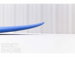 Egg Not - Mid - 7'6" X 21.75" X 2.80" - 51 L - Single US Box + Quad - Blue -Side-Shore Soldes Magasin egg not mid 76 x 2175 x 280 51 l single us box quad red rusty surfboards 9