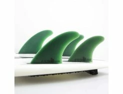 FCS II Carver Neo Glass Eco Blend Sage Thruster - Large -Side-Shore Soldes Magasin fcs ii carver neo glass eco blend sage thruster large fcs 2