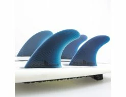 FCS II Performer Neo Glass Pacific Eco Blend Tri-Quad - Medium -Side-Shore Soldes Magasin fcs ii performer neo glass pacific eco blend tri quad medium fcs 7