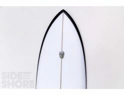 Fish - Spray Black - 5'8 X 21" X 2 1/2" - Twin - Futures -Side-Shore Soldes Magasin fish spray black 58 x 21 x 2 12 twin futures christenson surfboards 14