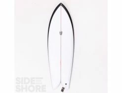 Fish - Spray Black - 5'8 X 21" X 2 1/2" - Twin - Futures