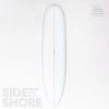Floyd Pepper - Clear - 7'4 X 20 1/2" X 2 3/4" - Twin - FCS -Side-Shore Soldes Magasin floyd pepper clear 74 x 20 12 x 2 34 twin fcs furrow surfcraft