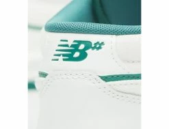 Franky V. 417 White Vintage Teal - Chaussures Homme Vintage - Style Rétro et Confortable -Side-Shore Soldes Magasin franky v 417 white vintage teal new balance numeric 5
