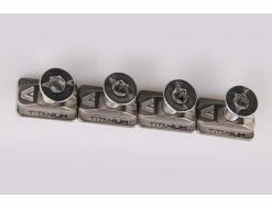Lot de 4 Écrous T en Titane et Vis à Tête Fraisée M6 pour Planches de Wing Foil 8 Lot de 4 Écrous T en Titane et Vis à Tête Fraisée M6 pour Planches de Wing Foil -Side-Shore Soldes Magasin generic titanium t nuts csk screw set x4 m6 armstrong foils 2