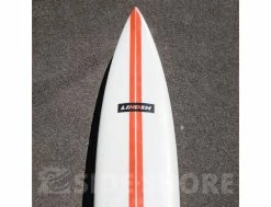 Gun - 9'2" X 21" X 3" 1/4 - Quad Futures -Side-Shore Soldes Magasin gun 92 x 21 x 3 14 quad futures linden 4