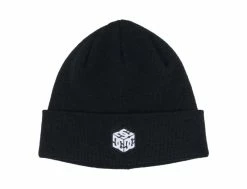 DC SHOES Jaakko Cubic Beanie Noir - Bonnet Hiver Confortable et Style Urbain
