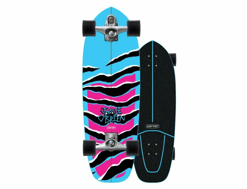 Carver™ Jamie O'Brien C7 Surfskate - Blue Tiger 31" - Complet/Street Sports 3 Carver™ Jamie O'Brien C7 Surfskate - Blue Tiger 31" - Complet/Street Sports