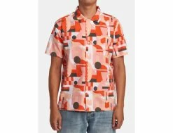 RVCA Jesse Brown Woven SS -Side-Shore Soldes Magasin jesse brown woven ss rvca 4