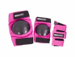 Bullet Junior Pack De Protection Pink - Protection Optimale pour Sports de Rue