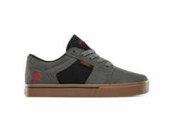 Etnies Kids Barge Ls Grey Black Gum - Chaussures Enfants Confortables et Style Urbain