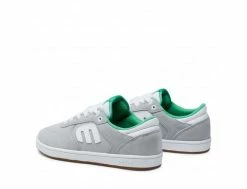 Etnies Kids Windrow - Chaussures Grises, Blanches et Vertes pour Enfants -Side-Shore Soldes Magasin kids windrow grey white green etnies 4