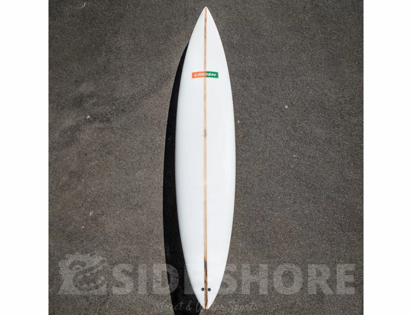 Gun Surfboard - 10'0" X 21" 1/4 X 3" 1/2 - Quad Futures - Planche de Surf Performante 3 Gun Surfboard - 10'0" X 21" 1/4 X 3" 1/2 - Quad Futures - Planche de Surf Performante