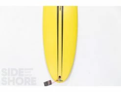 Lorentz - La Côte - Color Yellow - 7'0 X 21.5" X 3" - 49.1 L - Thruster - Futures -Side-Shore Soldes Magasin lorentz la cote color yellow 70 x 215 x 3 491 l thruster futures pukas 18