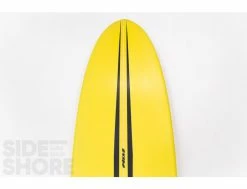 Lorentz - La Côte - Color Yellow - 7'0 X 21.5" X 3" - 49.1 L - Thruster - Futures -Side-Shore Soldes Magasin lorentz la cote color yellow 70 x 215 x 3 491 l thruster futures pukas 6