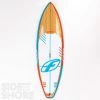 F-One Madeiro 7'3" Planche Paddle Bambou & Carbone - SUP Occasion -Side-Shore Soldes Magasin madeiro 73 fone