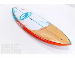 F-One Madeiro 7'3" Planche Paddle Bambou & Carbone - SUP Occasion -Side-Shore Soldes Magasin madeiro 73 fone 2