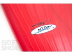 Master - Tint Red + Polish - 9'6 X 22 5/8" X 3 1/4" - Single - US Box -Side-Shore Soldes Magasin master tint red polish 96 x 22 58 x 3 14 single us box hansen surfboards 5