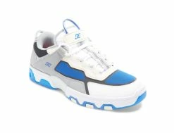 Chaussures DC SHOES Metric Shanahan Gris Blanc Bleu pour Homme -Side-Shore Soldes Magasin metric shanahan grey white blue dc shoes 6