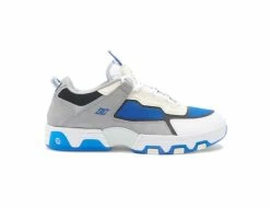 Chaussures DC SHOES Metric Shanahan Gris Blanc Bleu pour Homme -Side-Shore Soldes Magasin metric shanahan grey white blue dc shoes 7