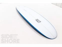 Mid One - 7'6 X 21 1/2" X 2 7/8" - 53 L - Thruster - FCS II -Side-Shore Soldes Magasin mid one blue 76 x 21 12 x 2 78 53 l thruster fcs ii blanks 14