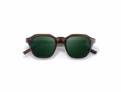 Lunettes de Soleil Milton Crystal Brown Green POLARISÉES - Style et Protection UV -Side-Shore Soldes Magasin milton crystal brown green polarized moken vision 4