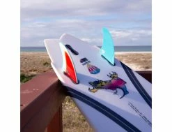 FCS MR Freeride PG Twin Blue/Red/White -Side-Shore Soldes Magasin mr freeride pg twin blueredwhite fcs 2