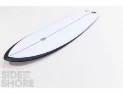 Myconaut - Black Rails - 5'11 X 21 1/4" X 2 5/8" - Quad - Futures -Side-Shore Soldes Magasin myconaut black rails 511 x 21 14 x 2 58 quad futures christenson surfboards 14